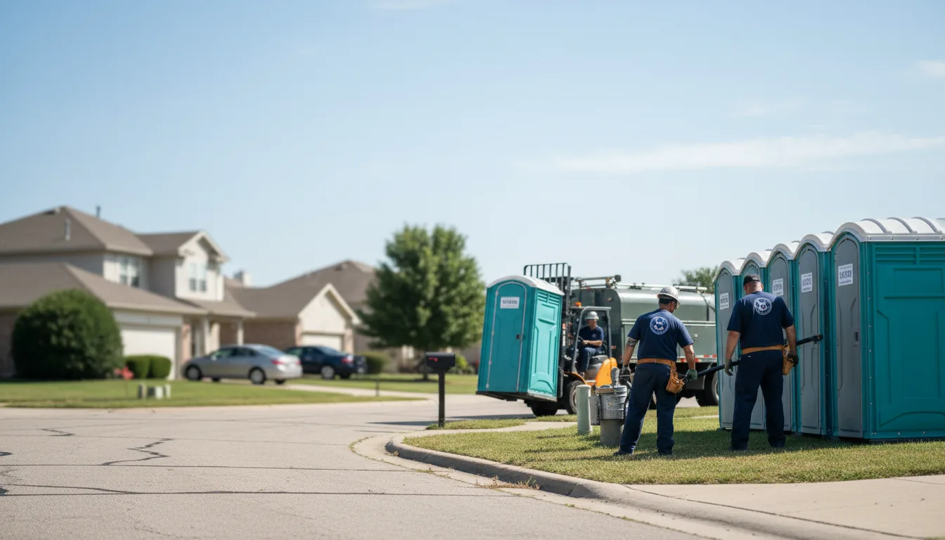 Porta Potty Rental in Ecru, MS near me